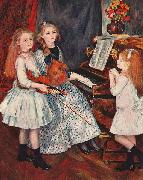 Pierre-Auguste Renoir Portrat der Tochter von Catulle-Mendes am Klavier Spain oil painting artist